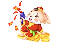 兔年佳節(jié)到，廣州品尚生物向您問個(gè)好！廣州品尚生物祝您萬事如意，發(fā)大財(cái)！