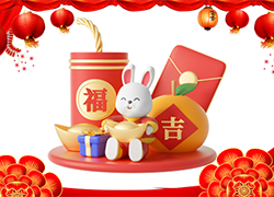 廣州中揚(yáng)公司祝您兔年快樂，萬事如意，安康幸福！